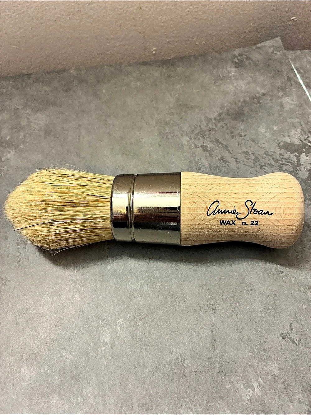 Annie Sloan WAX N.22 Wax Brush for Crafting ( like new)
